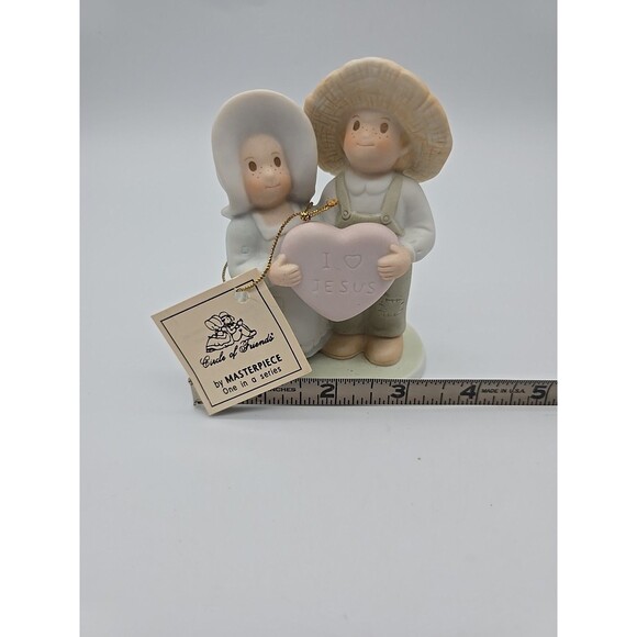 Homco Masterpiece Circle of Friends I Love Jesus 1994 Rare Retired Vintage - Picture 10 of 12